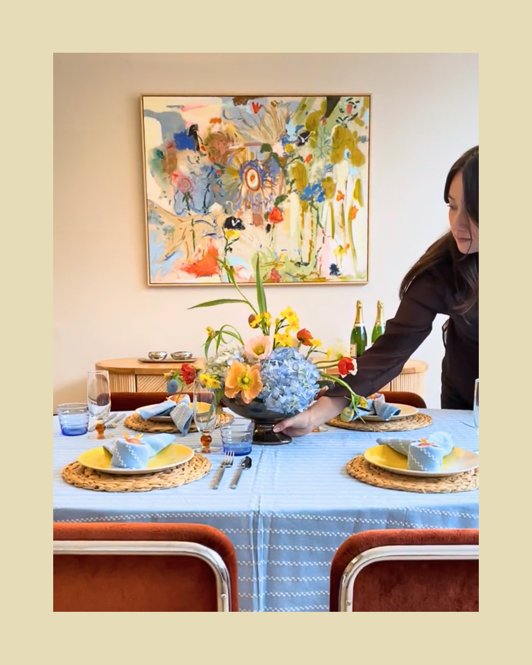 Easter Tablescape
