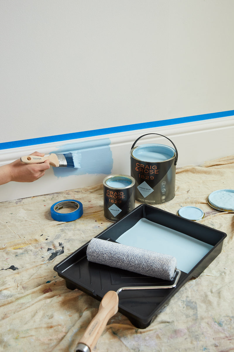 The Finishing Roller with Frame